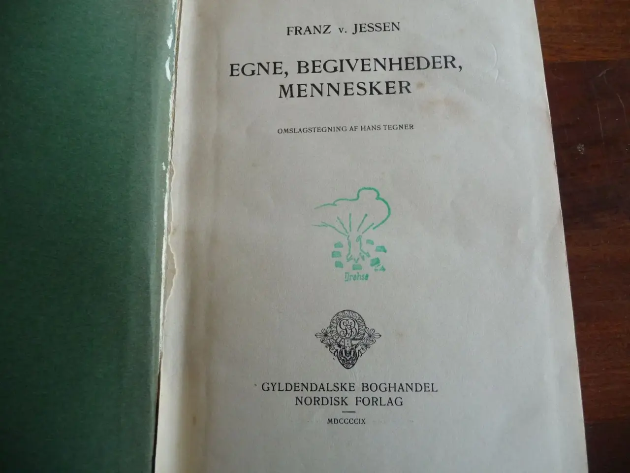 Billede 1 - franz jessen, egne begivenheder menneske