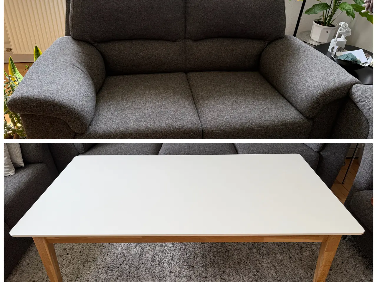 Billede 1 - 2 pers. sofa & Sofabord 