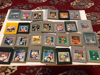 gameboy spil, mario, wario, Star Trek, Donkey Kong
