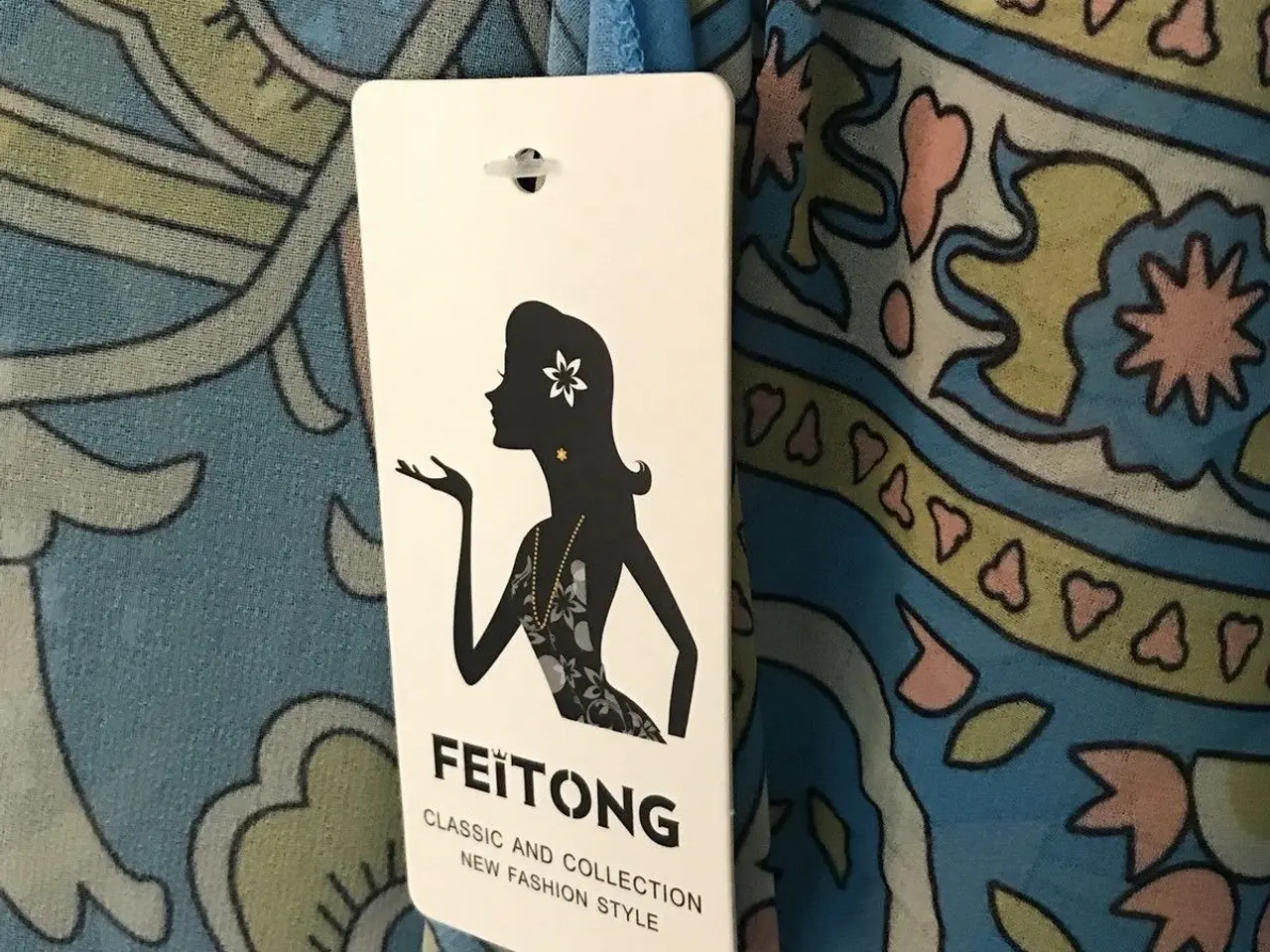 Billede 2 -  kimino med spids. Fra Feitong brandet- Large