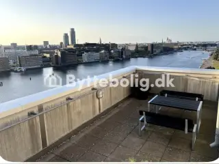 Lejlighed på Islands brygge søger større i Frederiksberg