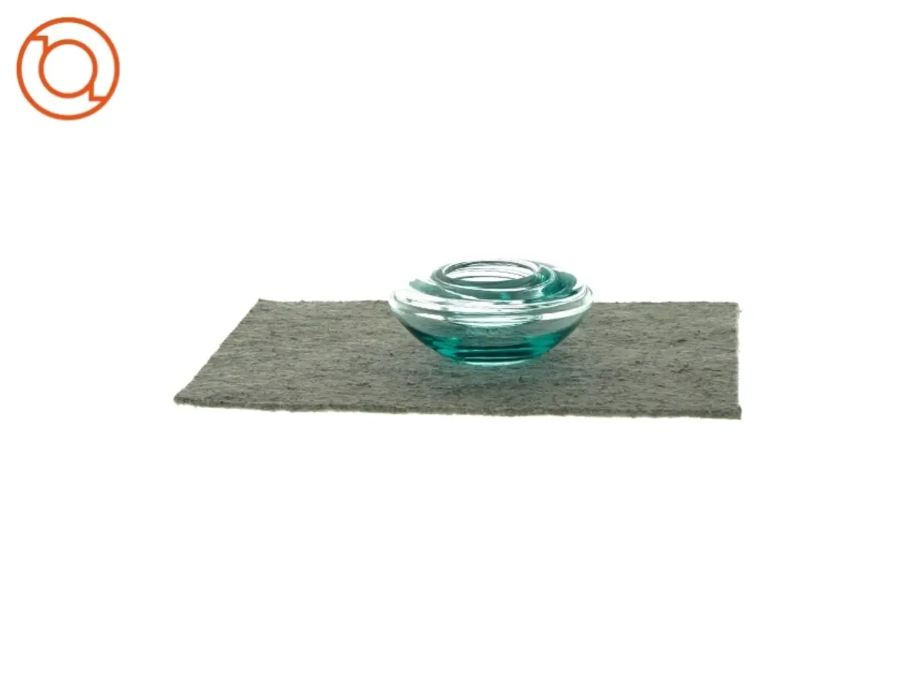 Billede 3 - Lysestage i glas (str. 4 x 10 CM)