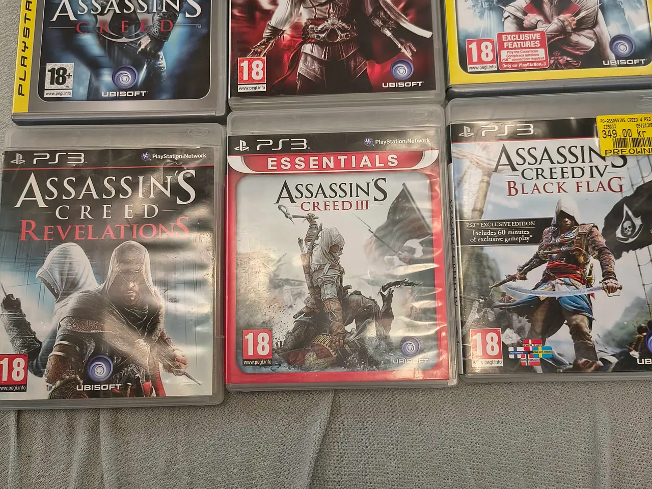 Billede 1 - Assassin's Creed 1-6 til PS3