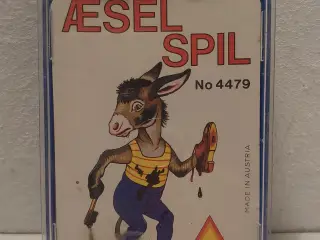 Vintage Æselspil fra Piatnik, No 4479. Komplet.