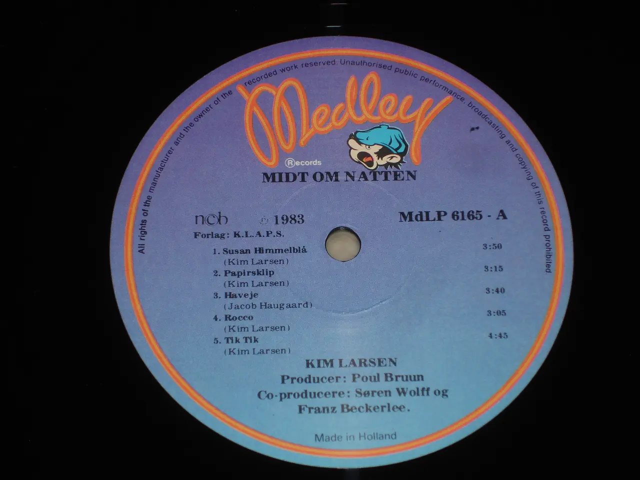 Billede 5 - (Sender gerne) Kim Larsen – Midt Om Natten