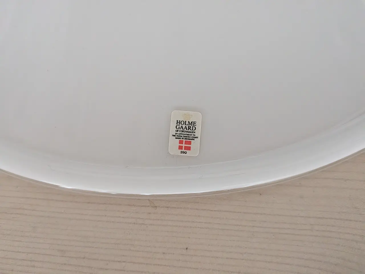 Billede 5 - Holmegaard hvid Mandarin pendel loftlampe