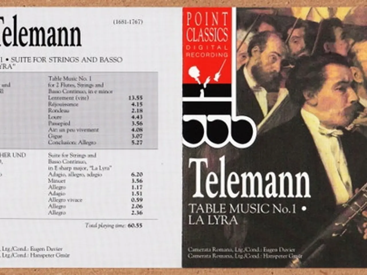 Billede 4 - Georg Philipp Telemann – Table Music No.1… – CD