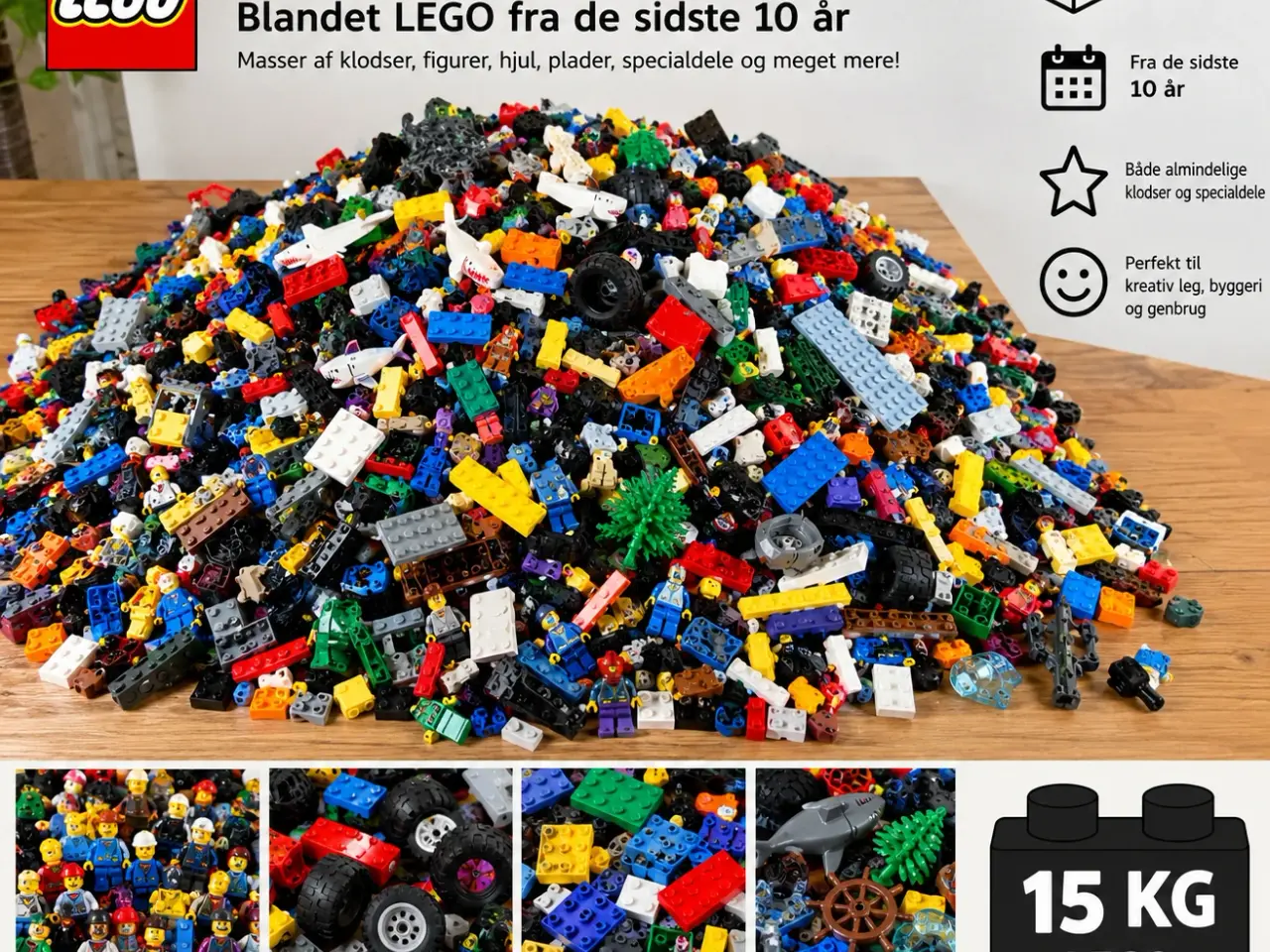 Billede 1 - Lego 15 kg.