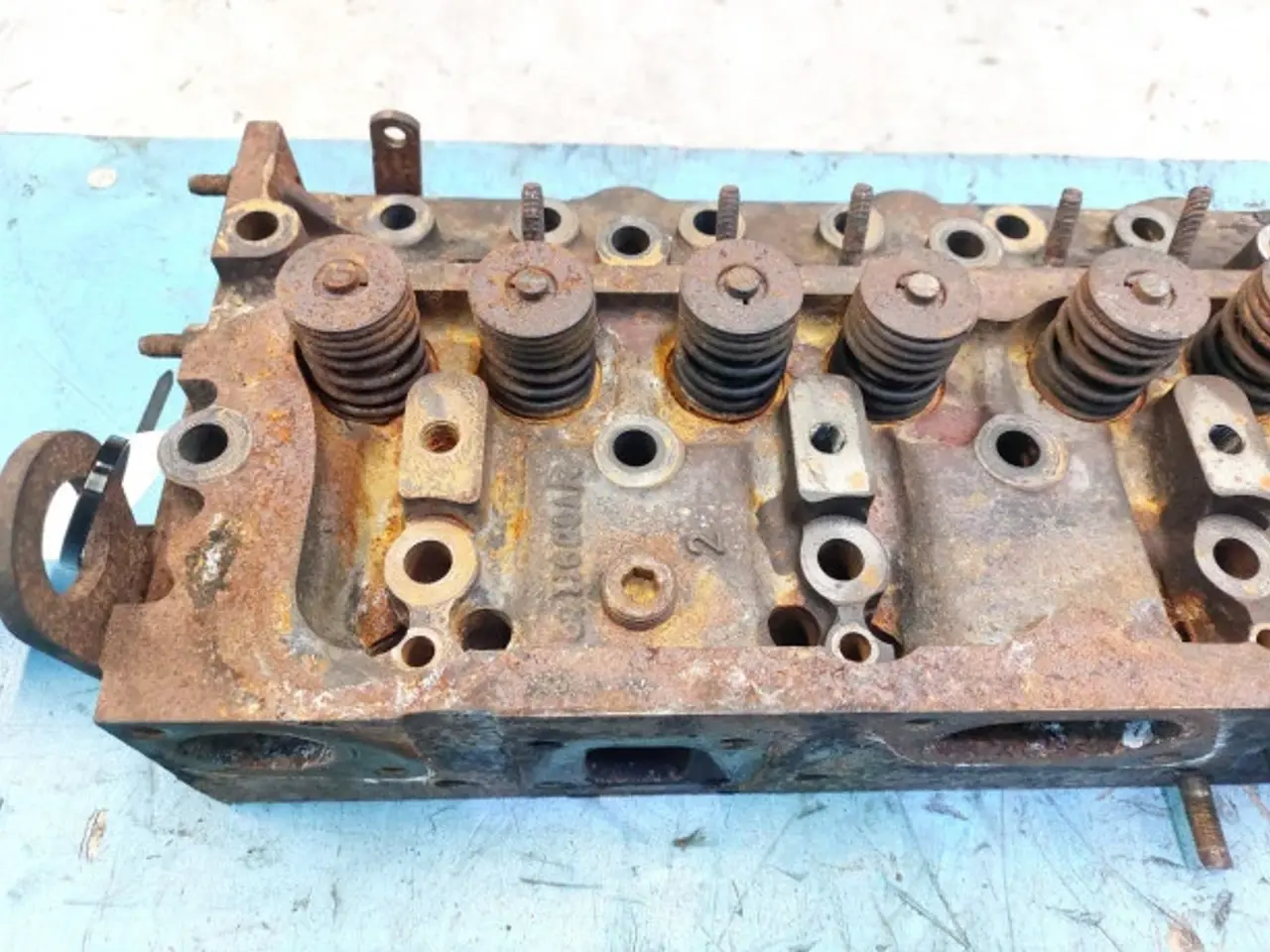 Billede 8 - Perkins 6.354T Cylinder Hoved 3711690A