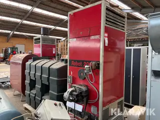 Værkstedsfyr Robo-therm ApS Robot2000 med olietank