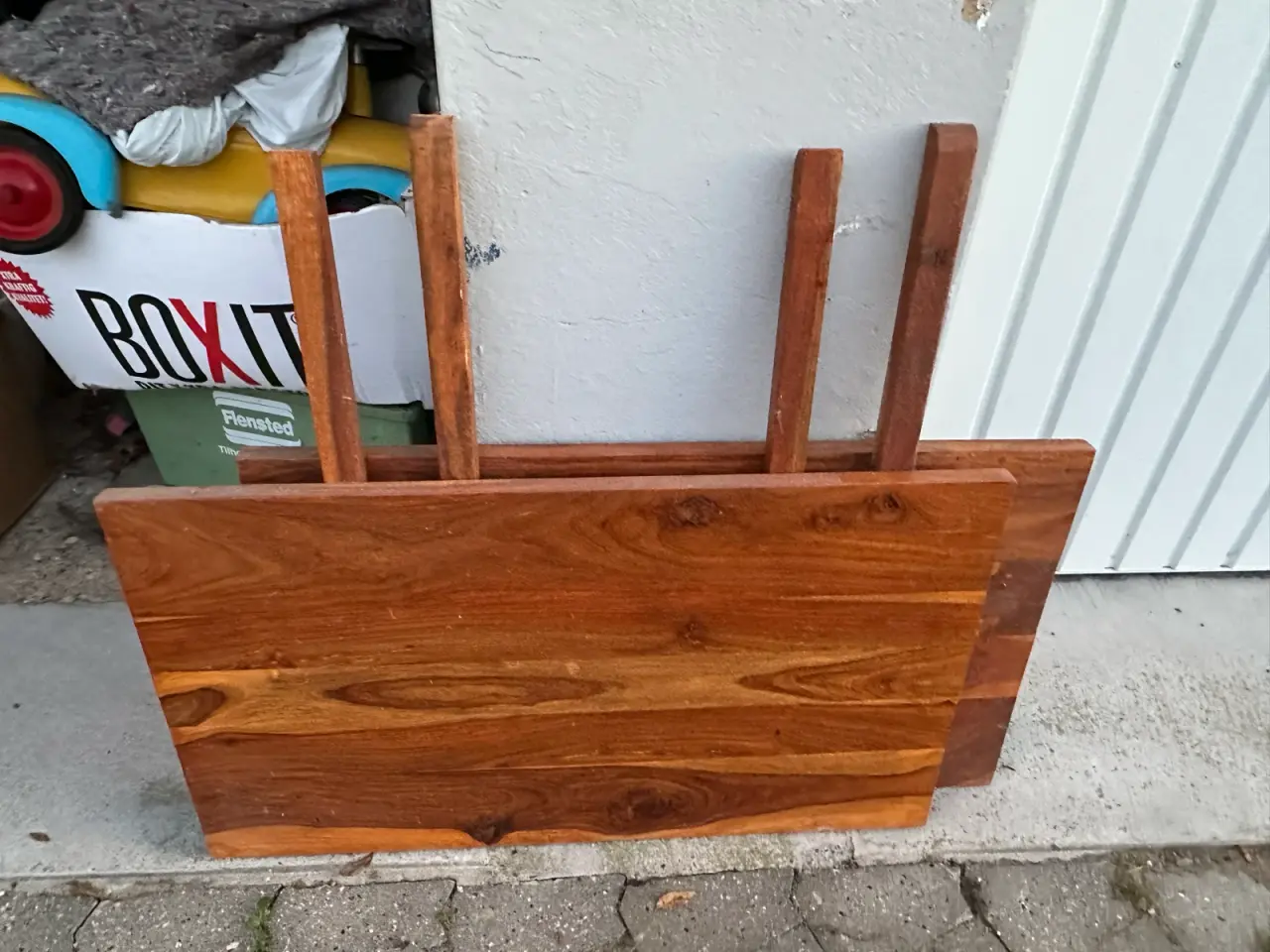 Billede 4 - Spisebord, rustikt look