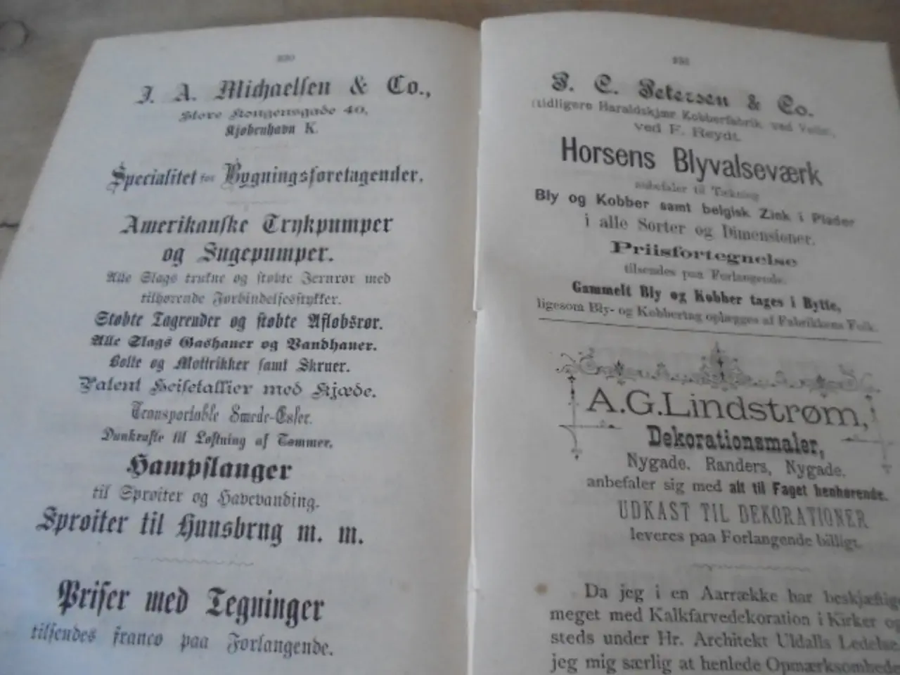 Billede 6 - F. Uldall – overslagsbog – udg. fra 1880 – byggeri