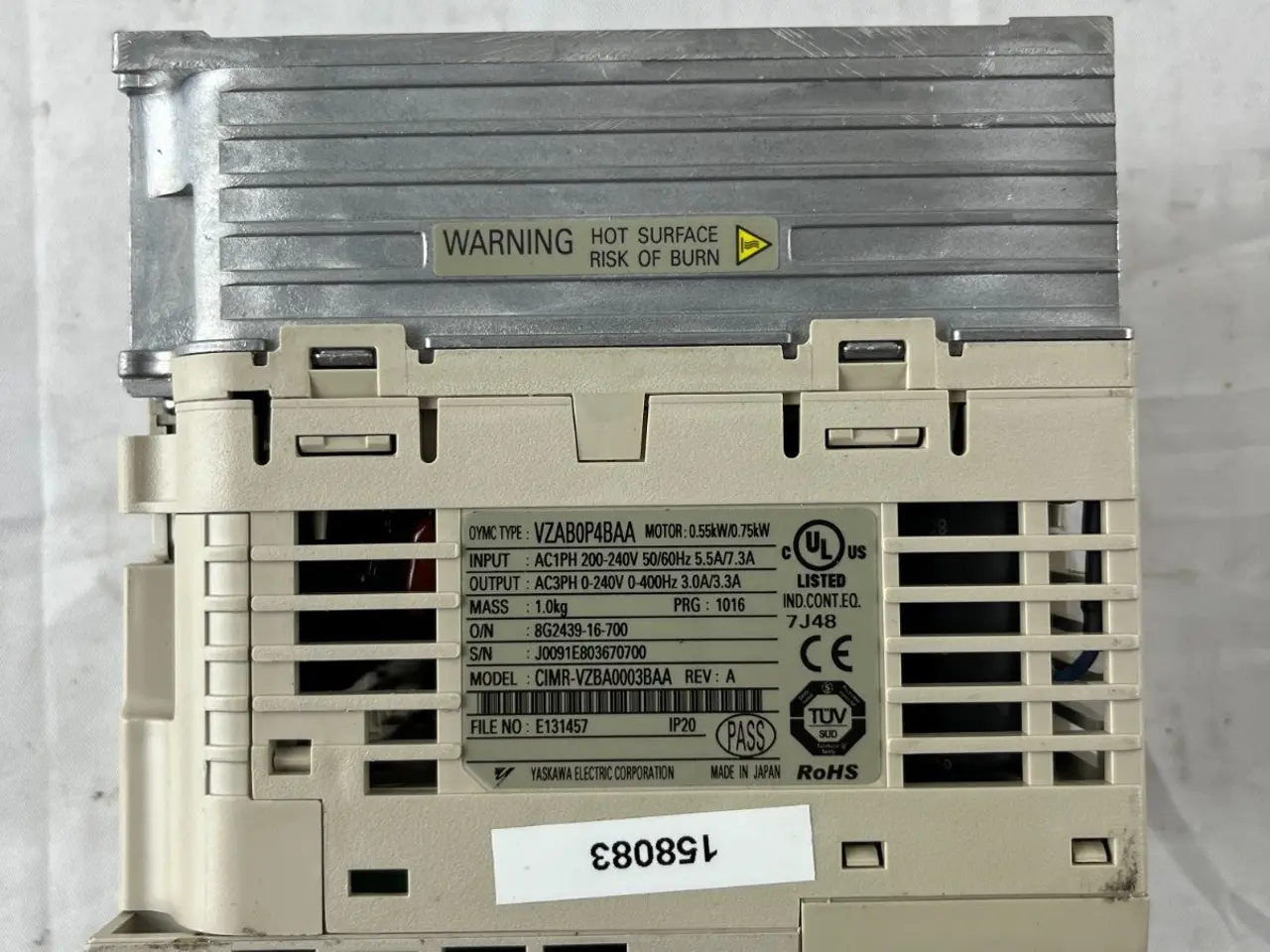 Billede 4 - Omron V1000 CIMR-VZAB0P4BAA Inverter Drive 0.55kW