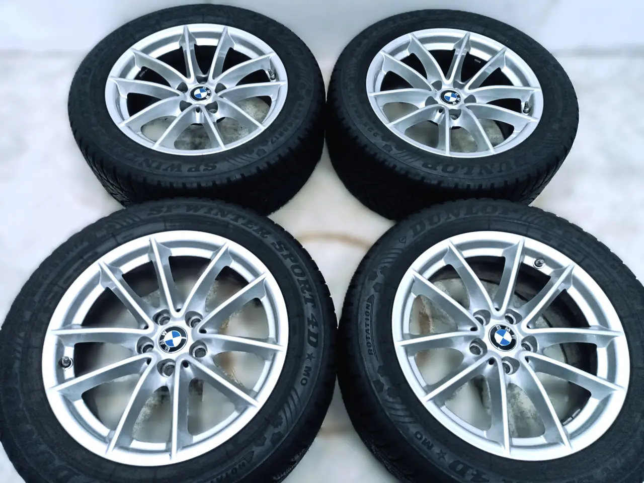 Billede 5 - 5x112 17" ET27 nav 66,6ø BMW vintersæt inkl.TPMS