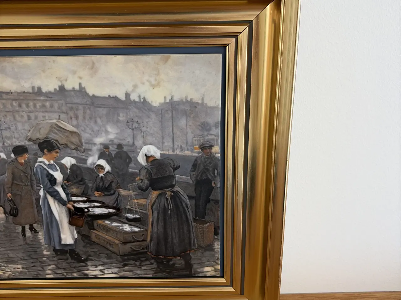 Billede 2 - "Fiskerkonerne på Gammel Strand" af Paul Fischer 1