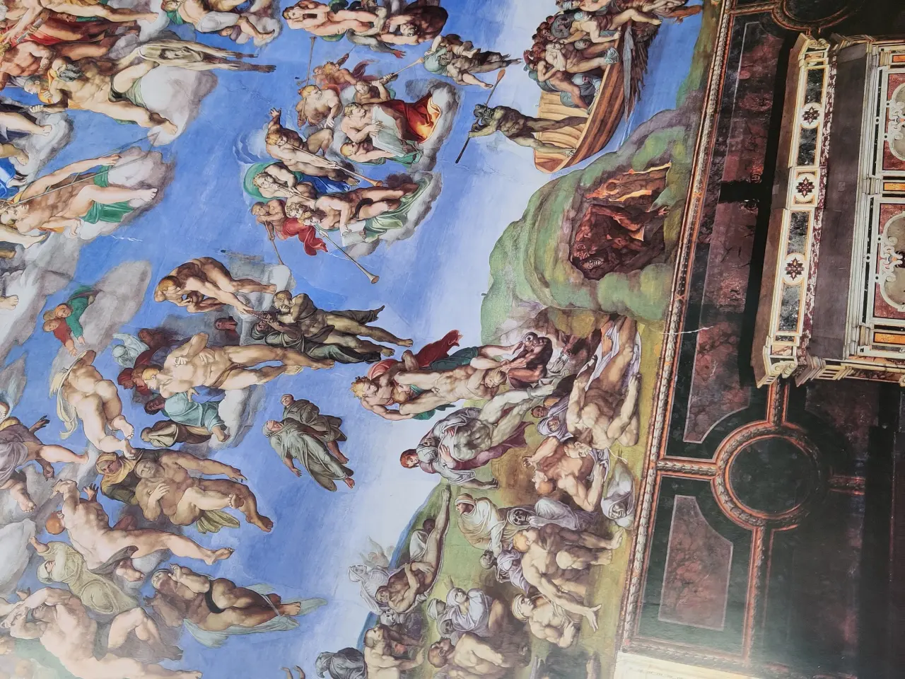 Billede 5 - Plakat MICHELANGELO The Last Judgement