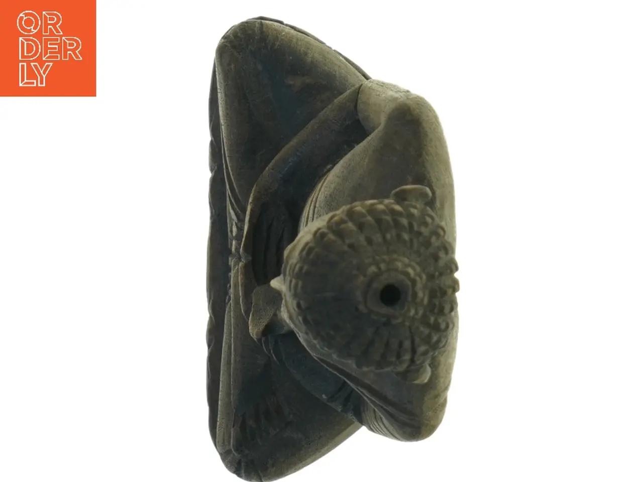 Billede 2 - Buddha statue i træ (str. 22x13 cm)
