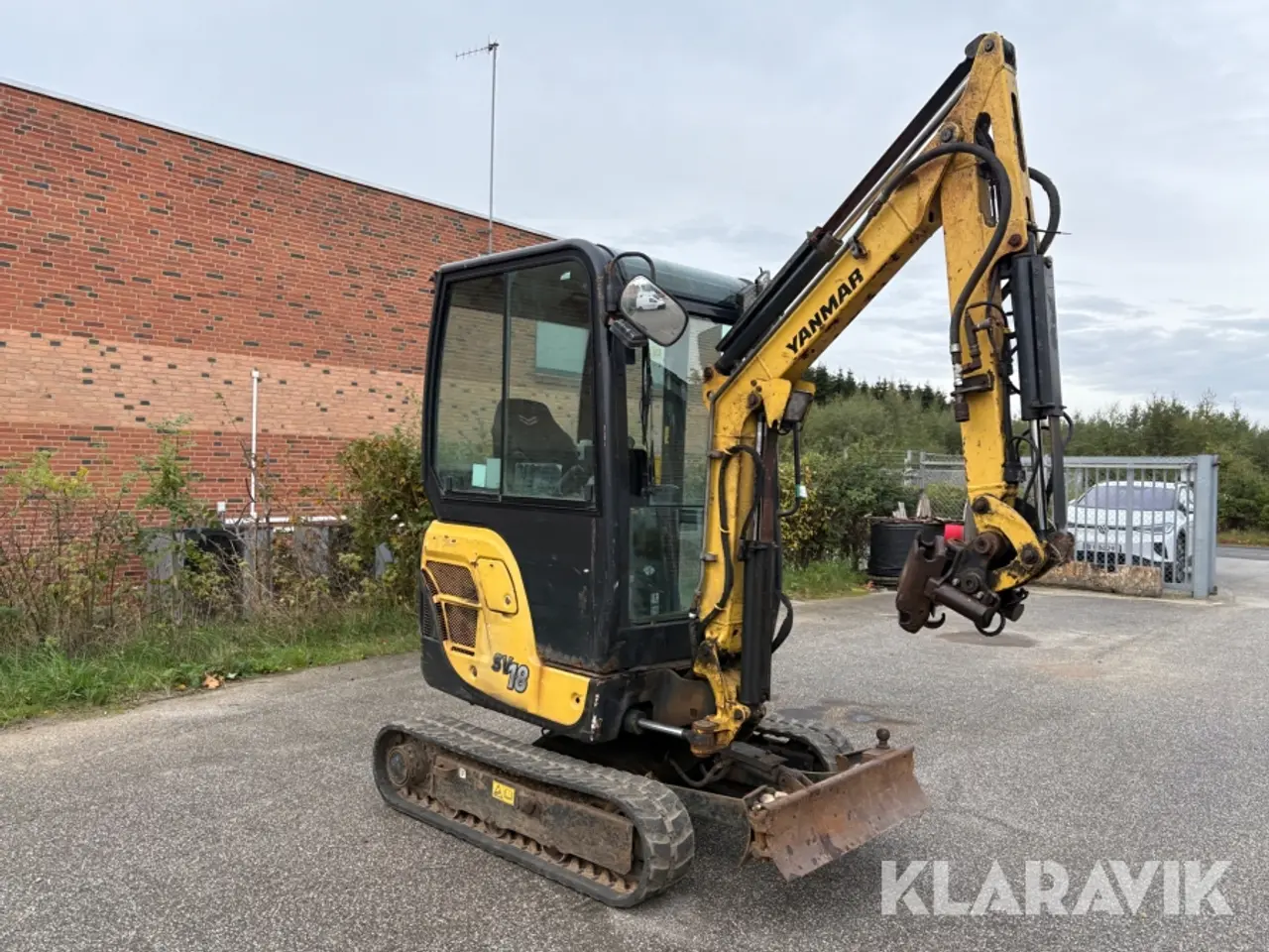 Billede 3 - Mini Gravemaskine Yanmar Sv18