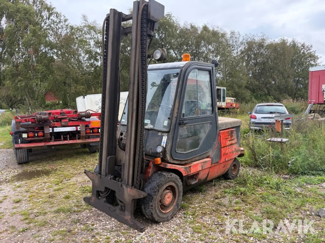 Billede 1 - Eltruck Linde E48P med Pallegafler.