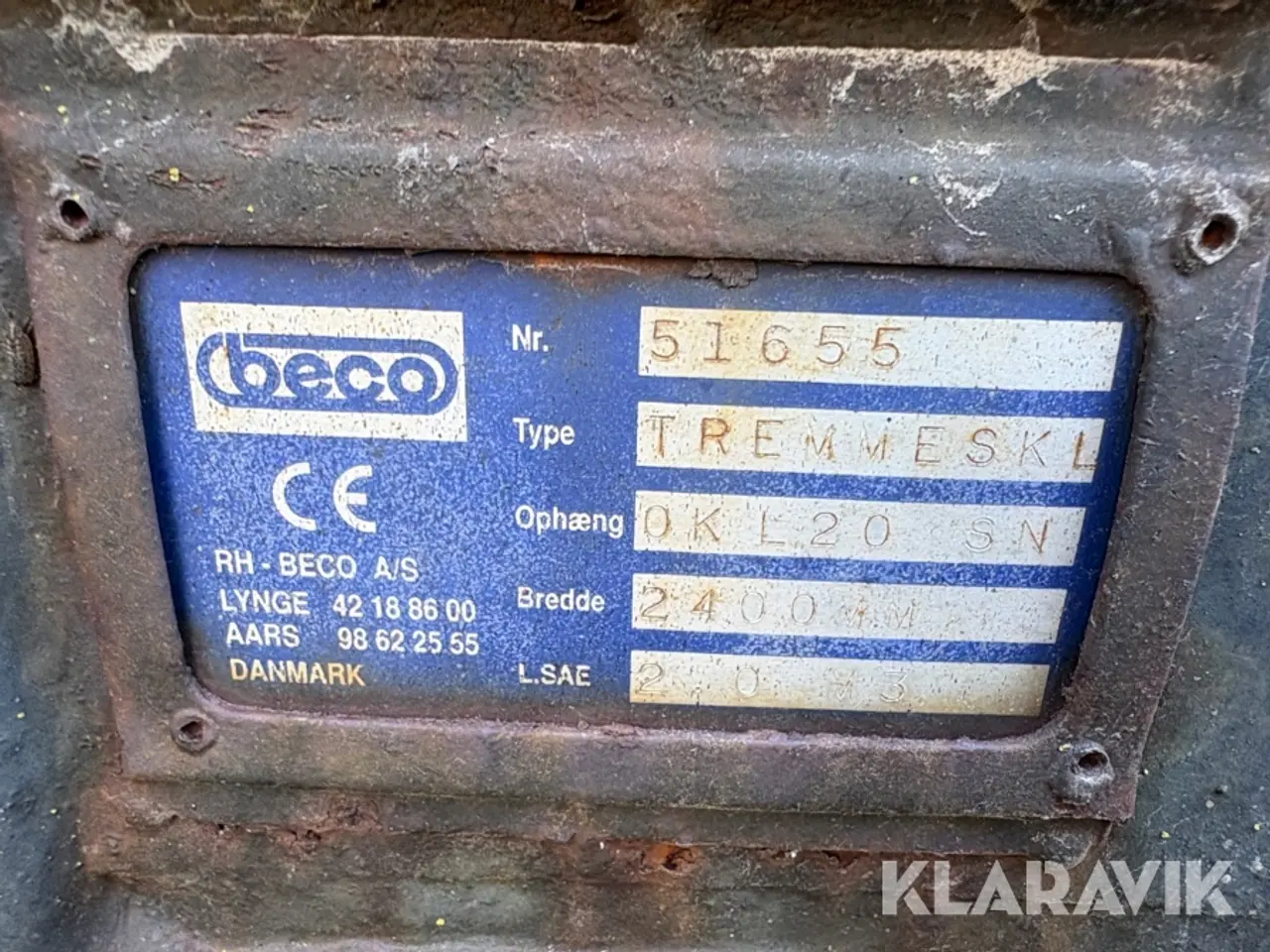 Billede 2 - Tremmeskovl /soterskovl RH-BECO A/S TREMMESKL