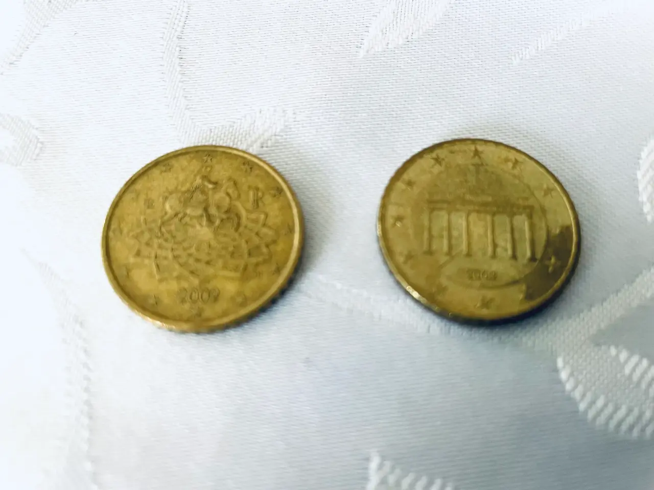 Billede 10 - 2 stk. 50 cent / euro 