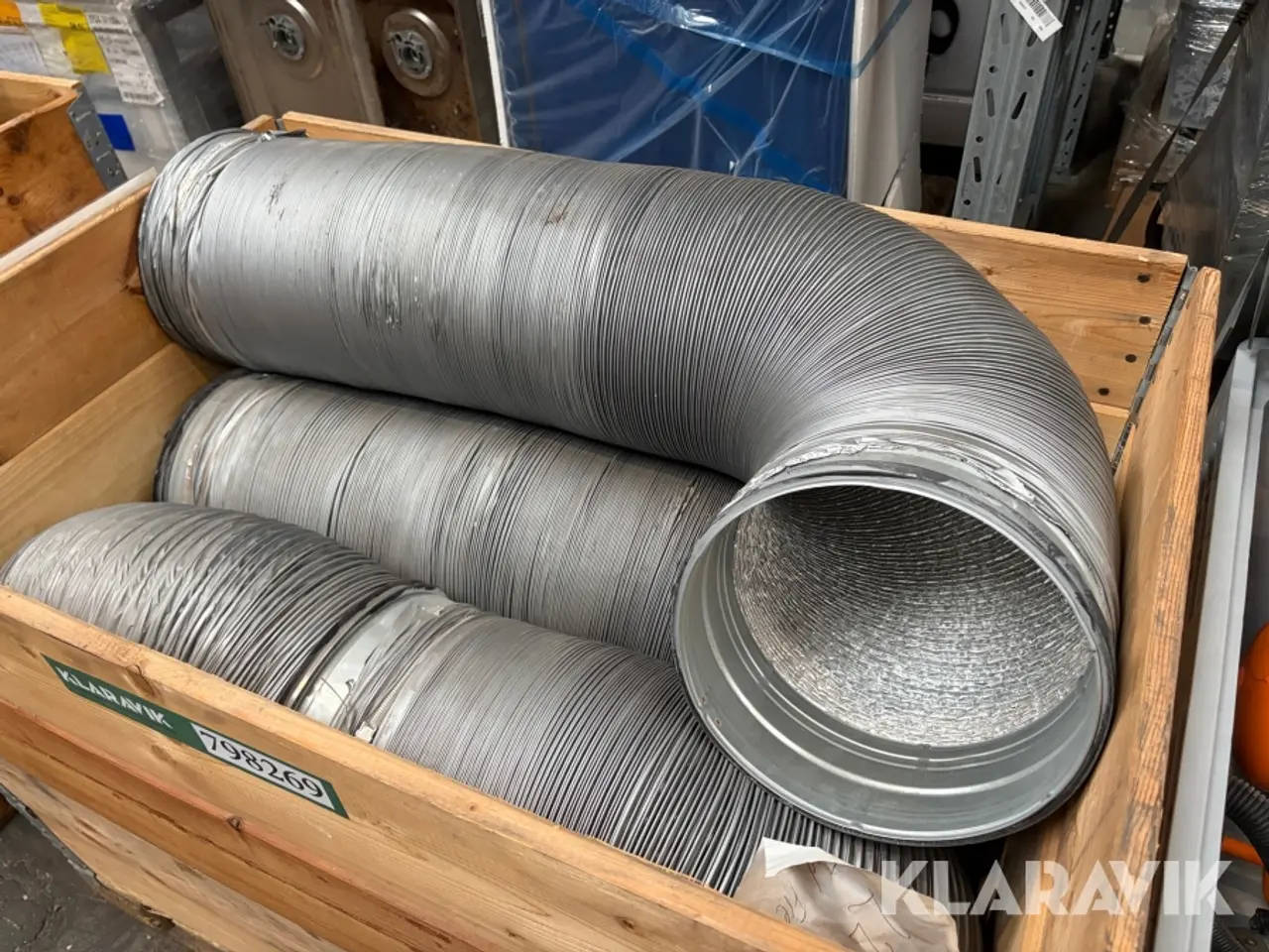 Billede 1 - Fleksible ventilationsslanger Ø 290 mm 4 Styk