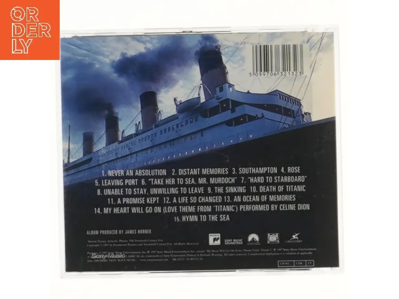 Billede 2 - Titanic soundtrack CD fra Sony Classical