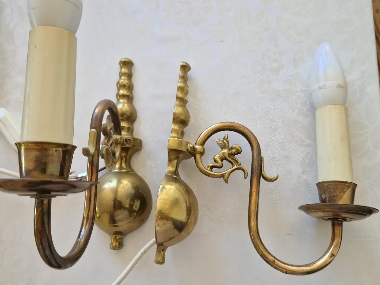 Billede 1 - Dansk vintage lampe sæt frs 50erne