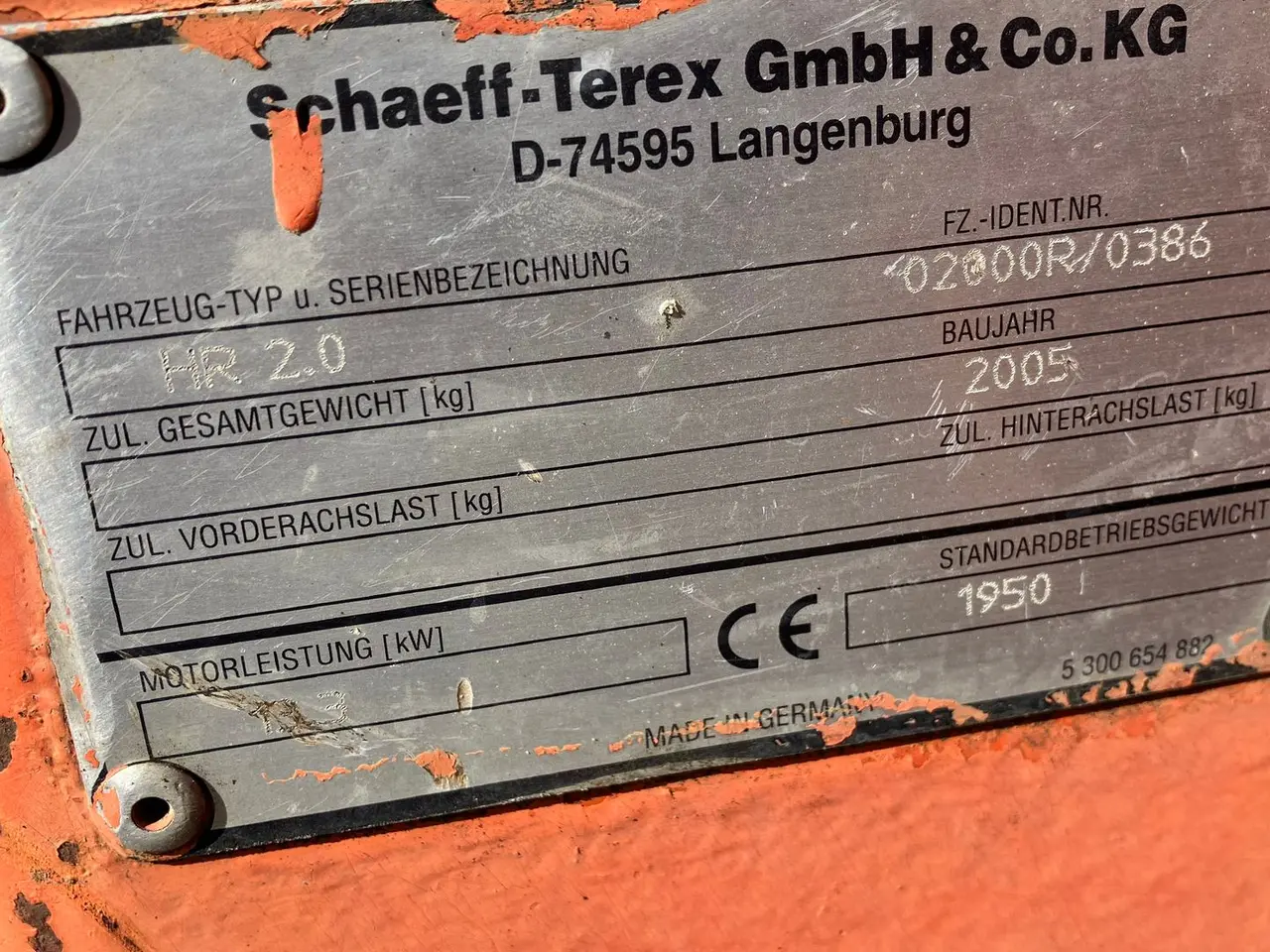 Billede 14 - Schaeff HR 2.0 Scharff/Terex 2.0