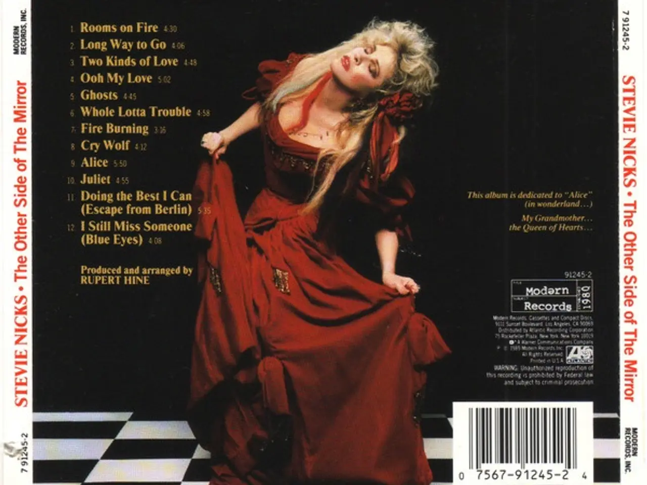 Billede 2 - Stevie Nicks – The Other Side Of The Mirror – CD