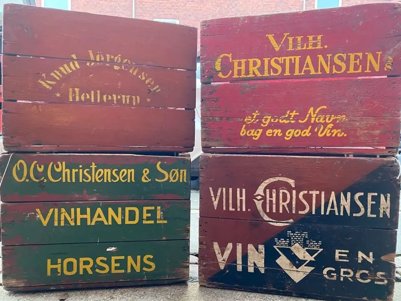 Billede 1 - Vin kasser / øl kasse