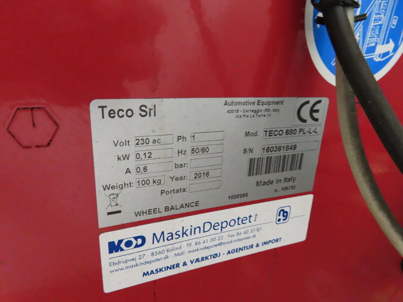 Billede 7 - Afballanceringsapparat TECO 680 PL-L-L