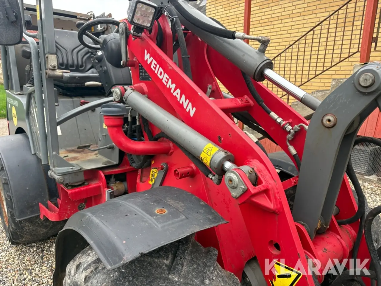 Billede 12 - Minilæsser Weidemann 1280Plus med tilbehør