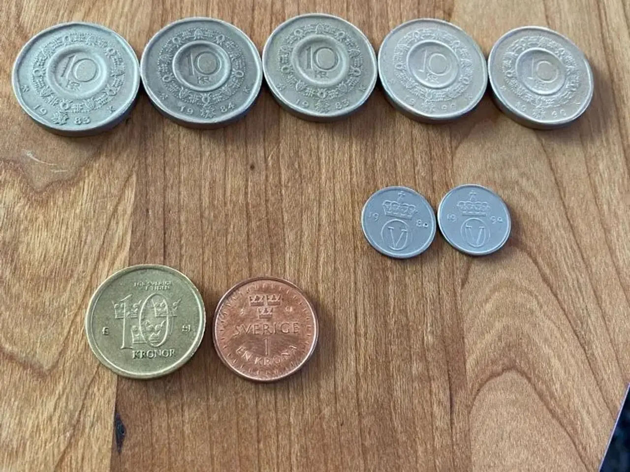 Billede 3 - Svenske/norske mønter