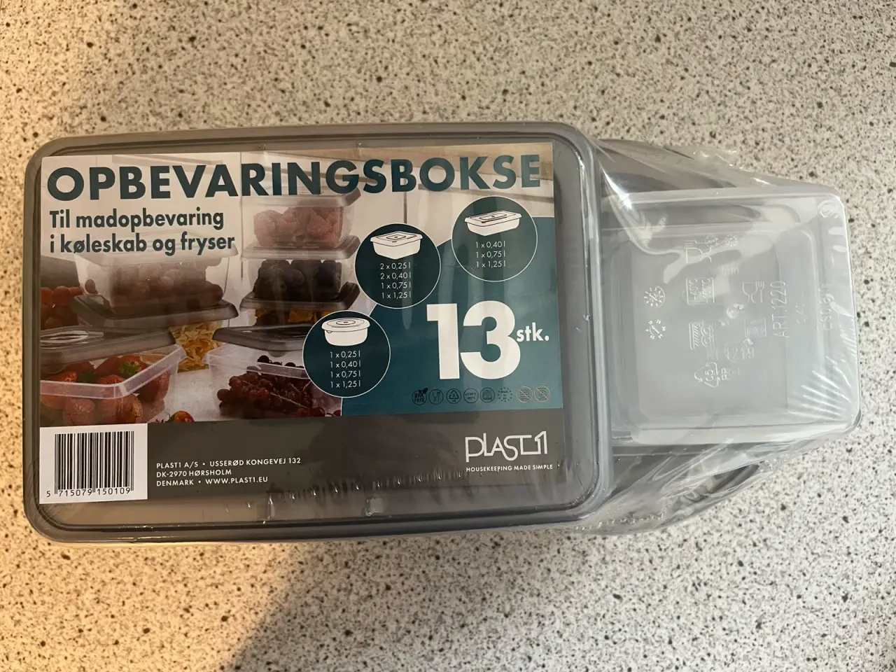 Billede 2 - Opbevaringsbokse i plast.
