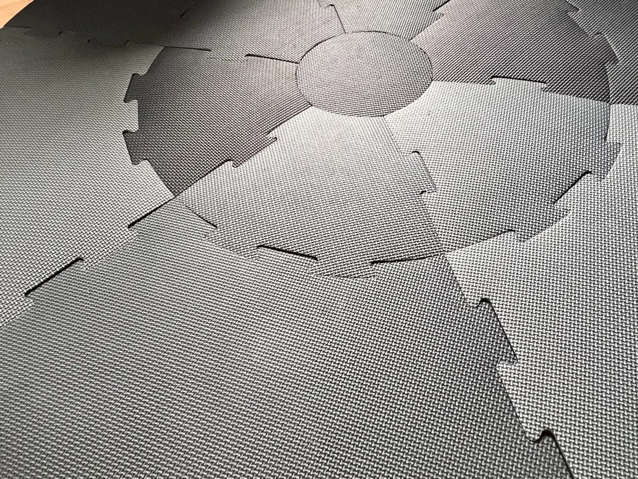 Billede 4 - Sebra rund Play Mat blå næsten ny