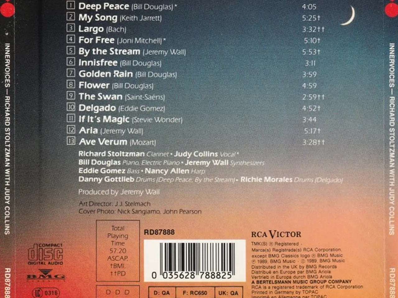 Billede 2 - Richard Stoltzman with… – Innervoices – CD