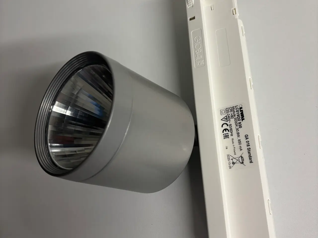 Billede 1 - Spot 3F Standard LED 930 BBL 850 mA FL grå