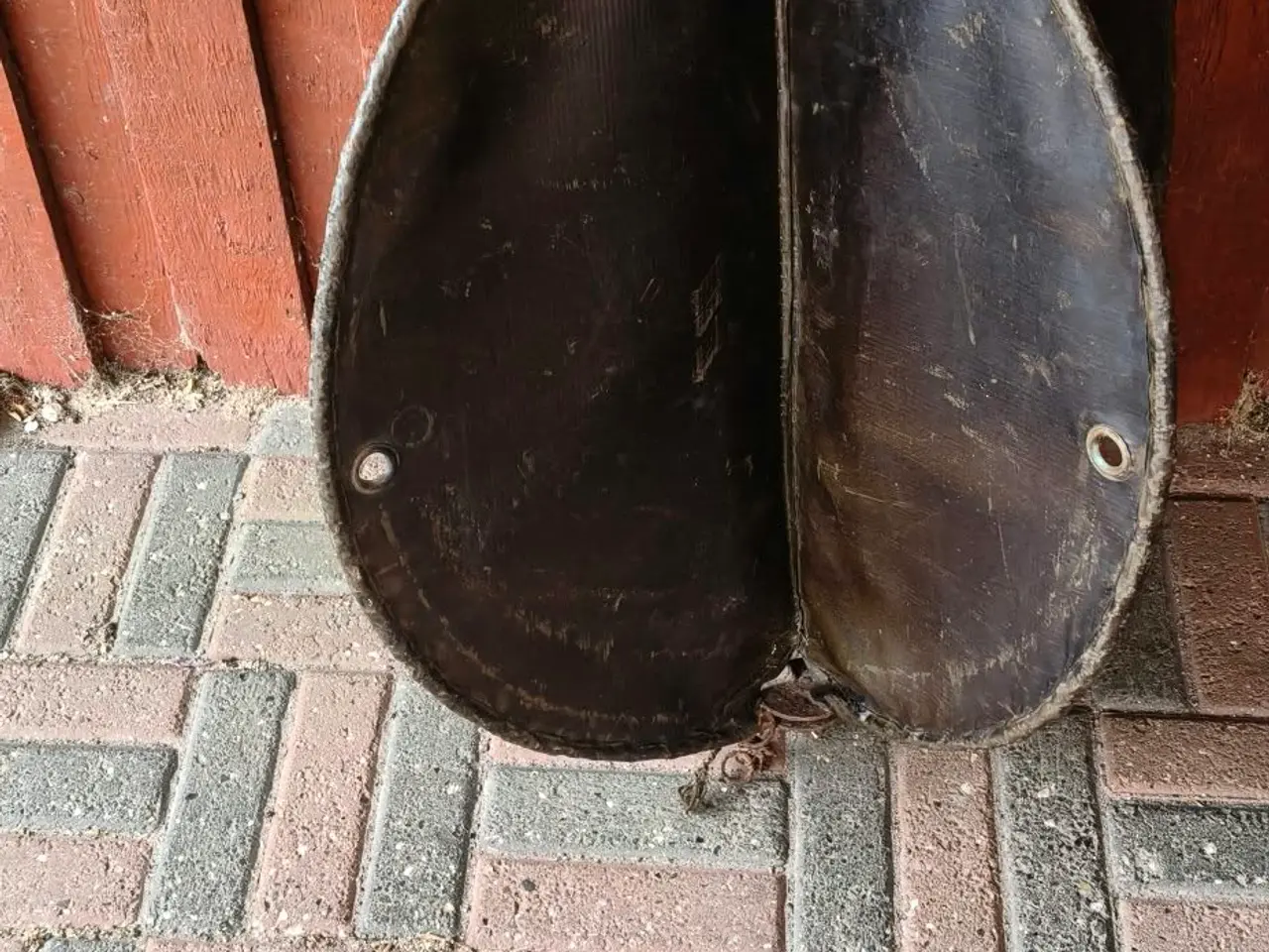 Billede 2 - super fed gamle ankerkugle i skind