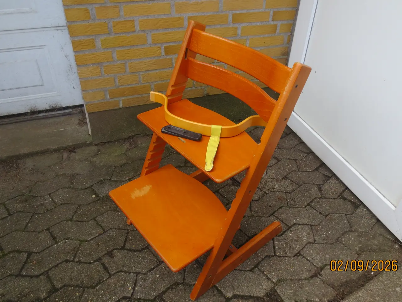 Billede 2 - 1 stk Trip Trap Stokke højstol