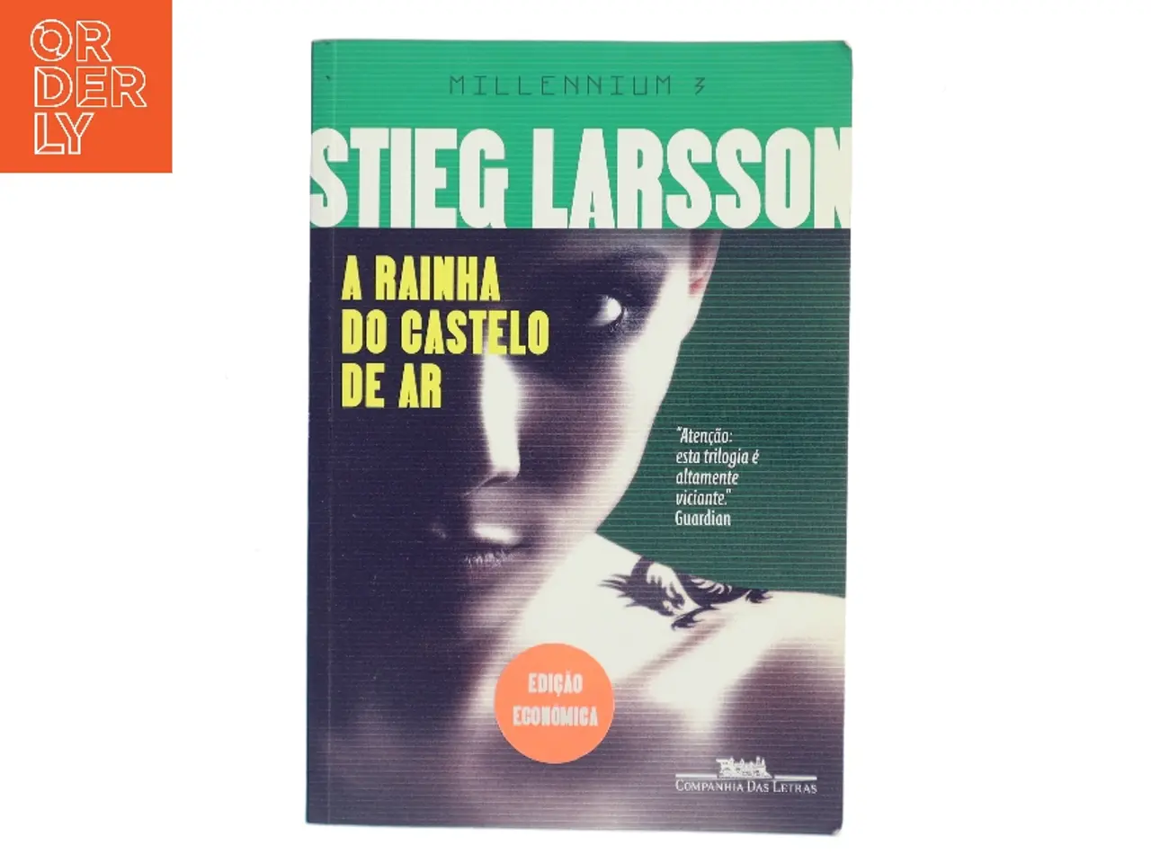 Billede 1 - A rainha do castelo de ar af Stieg Larsson (Bog)