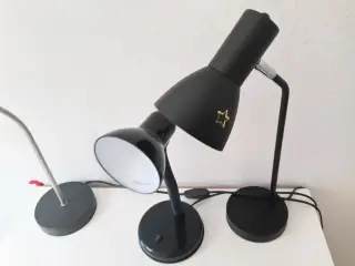 3 stk Bordlamper/senge lamper