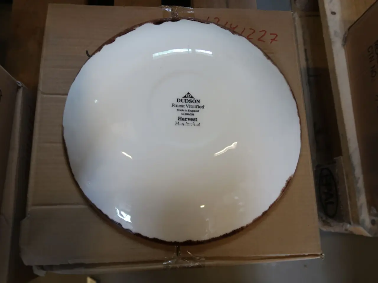 Billede 4 - 16 stk. Dudson Harvest Mediterranean skål, brun, 135 cl, ø28 cm