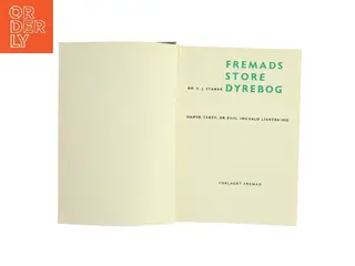 Fremads store dyrebog (Bog)