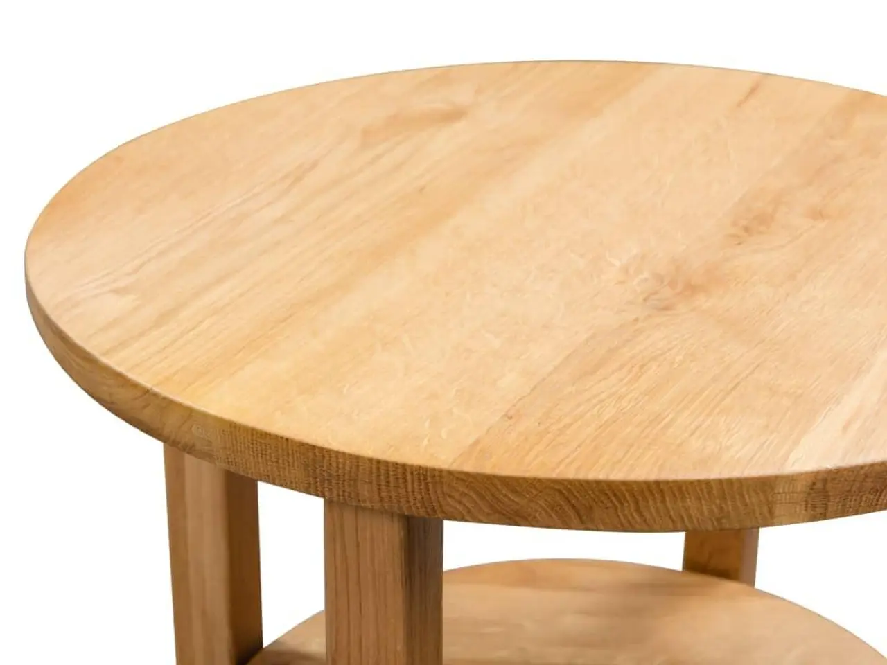 Billede 7 - Sidebord i massivt egetræ 40 x 50 cm - brun