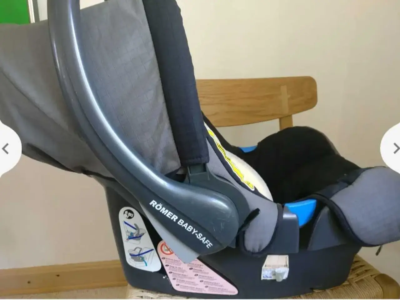 Billede 3 - Römer Baby Safe autostol 0-13 kg.