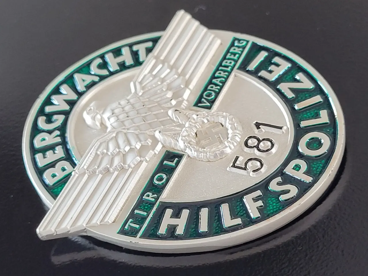 Billede 3 - Tyskland WW2 orden medalje Bergwacht Hilfspolize