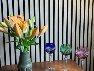 Bøhmiske hvidvinsglas