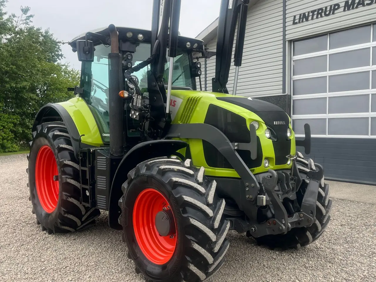 Billede 20 - CLAAS Axion 810 CMATIC Med frontlift og frontlæsser