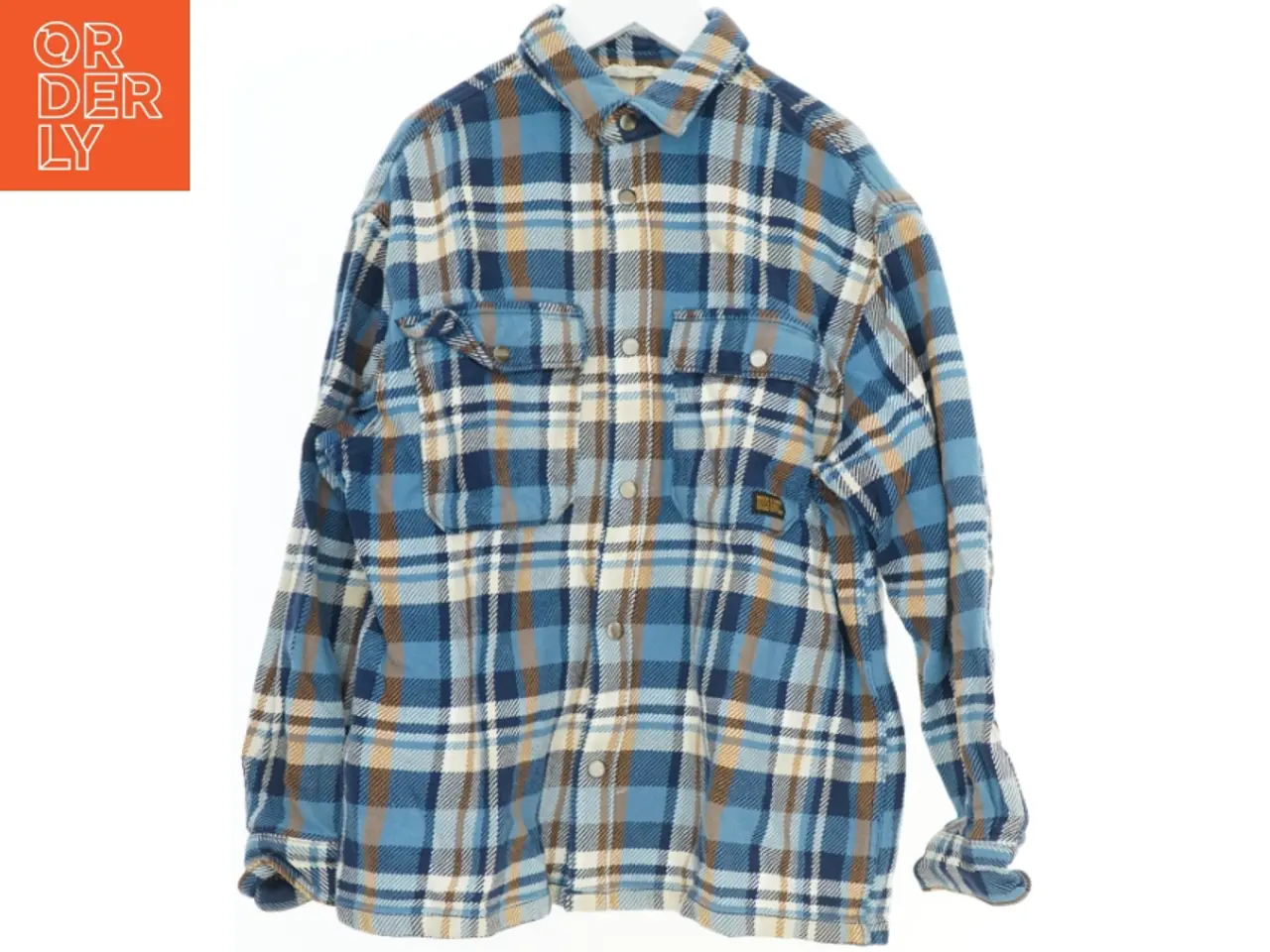 Billede 1 - Ternet skjorte i flannel stof fra H&M (str. 152)